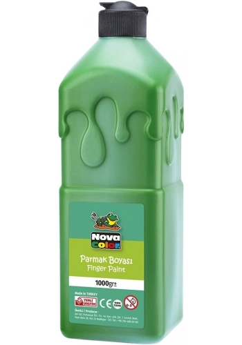 Nova Color Parmak Boyası 1000 gr. YEŞİL