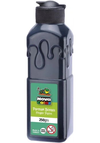 Nova Color Parmak Boyası 250 gr. SİYAH