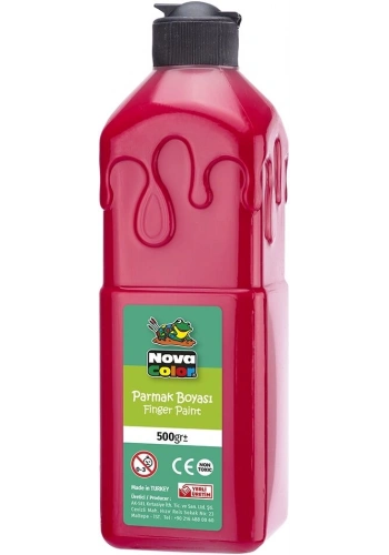 Nova Color Parmak Boyası 500 gr. KIRMIZI