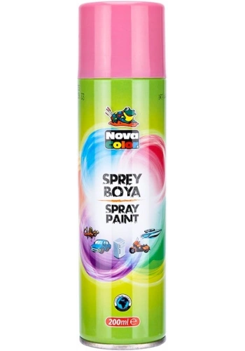 Nova Color Sprey Boya 200 ml. PEMBE