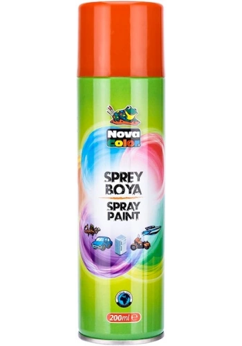 Nova Color Sprey Boya 200 ml. TURUNCU