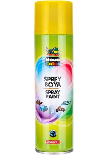 Nova Color Sprey Boya 200 ml. SARI