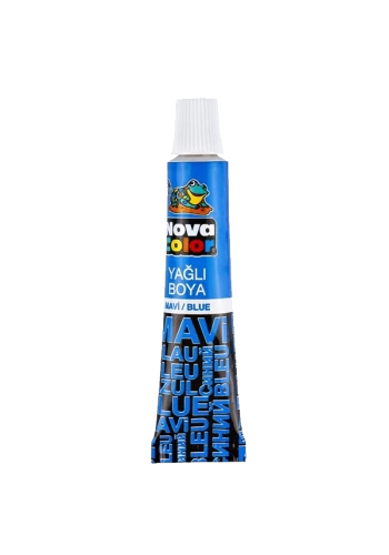 Nova Color Yağlı Boya Tüp Mavi NC-129