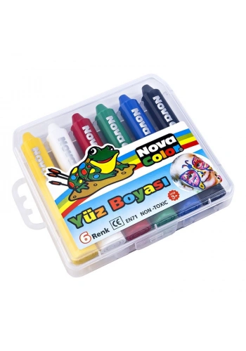Nova Color Yüz Boyası 6 Renk