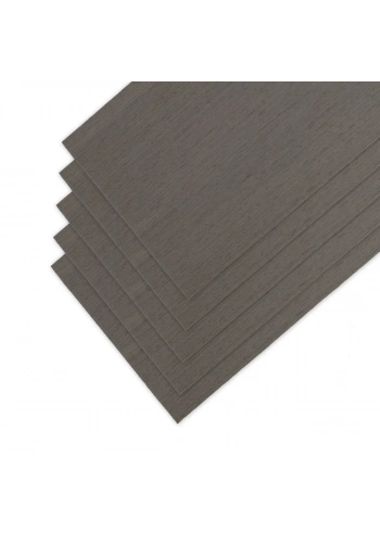 Odak Hobi Ahşap Kaplama Levha 10x100cm 0.5mm 5li Gri