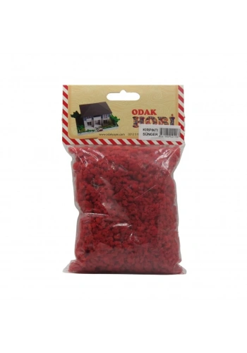 Odak Hobi Kırpıntı Sünger Kırmızı