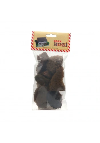 Odak Hobi Maket Süngeri Kahverengi