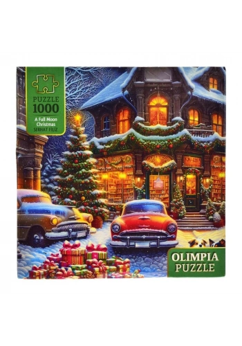 Olimpia Puzzle 1000 A Full Moon Christmas 15006