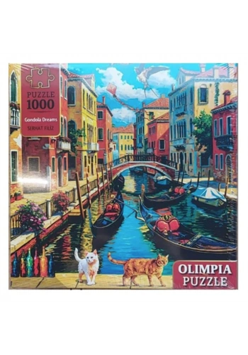 Olimpia Puzzle 1000 Gondola Dreams 15016