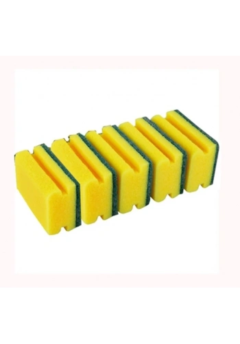Oluklu Bulaşık Süngeri ( 5li 50 Paket )