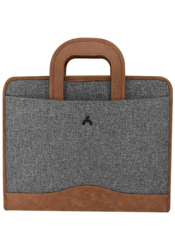 ÖNDER EXCLUSIVE GİZLİ SAPLI EVRAK ÇANTASI KOYU GRİ 802-14