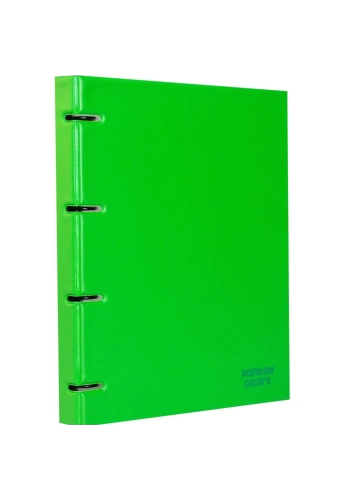 Önder Raınbow Colors 4 Halkalı Pvc Yeşil 122-19