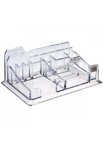 Ops Masa Seti Ataşlık-Kağıtlık-Kalemlik Bant Makinalı Plastik Şeffaf KLM 302