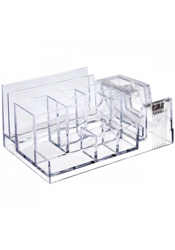 Ops Masa Seti Kalemlik Bant Makinalı Plastik Şeffaf KLM 301