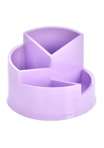 Ops Masa Seti Kalemlik-Organizer Pastel Mor KLM 210