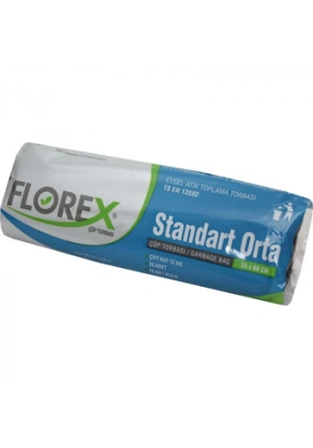 Orta Boy Çöp Poşeti - 20 Adet