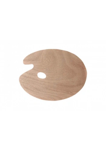 Oval Ahşap Palet 20x30 cm.
