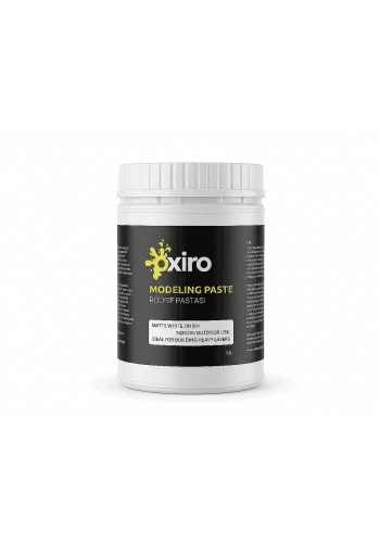 Oxiro Rölyef Pasta Beyaz 1000 ml.