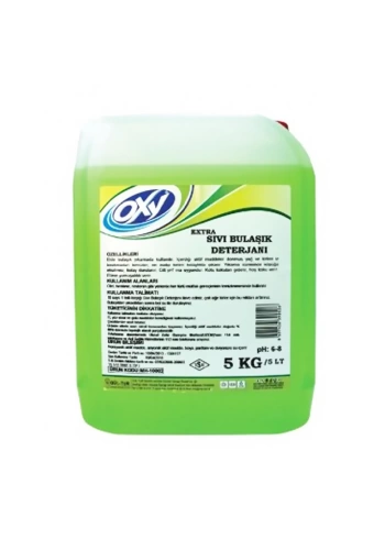 OXY EXTRA SIVI BULAŞIK DETERJANI LİMON 5kg (MT-002 5)