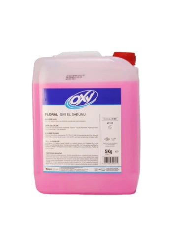 OXY FLORAL SIVI SABUN PEMBE 5kg (KT-001 5)