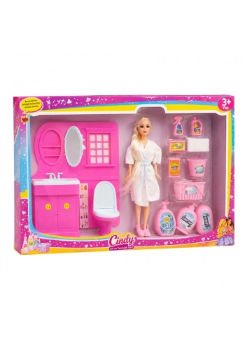 Oydaş Cindy Bebekli Lavabo Temizlik Seti Oyd-04-02465