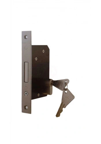 Özruh SİLİNDİRLİ GÖMME EMNİYET KİLİDİ 45 MM SATEN PASLAN - T120K45