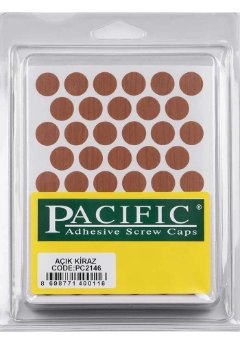 Pacific Açık Kiraz Yapışkanlı Tapa 14 mm