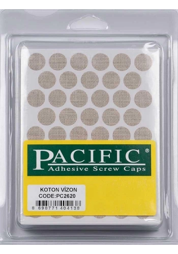 Pacific Koton Vizyon Yapışkanlı Tapa 14 mm