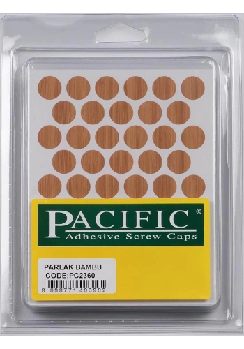 Pacific Parlak Bambu Yapışkanlı Tapa 14 mm