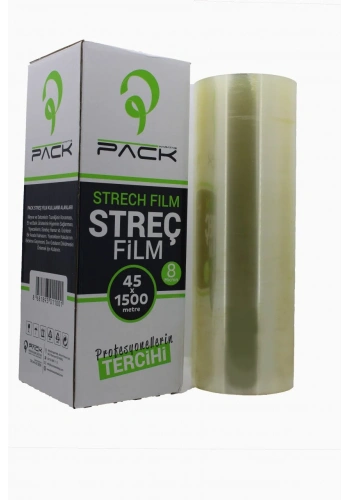 Pack Streç Film 45*1500cm 8 Micron