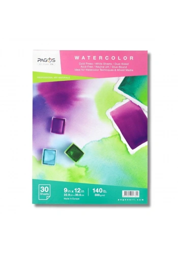 Pagos Sulu Boya Defteri 300gr 22,9x30,5cm 30yp