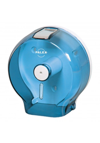 Palex Jumbo Tuvalet Kağıdı Dispenseri Şeffaf Mavi