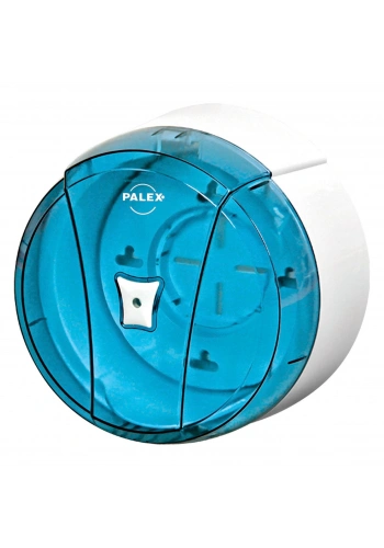 Palex Pratik Tuvalet Kağıdı Dispenseri Şeffaf Mavi