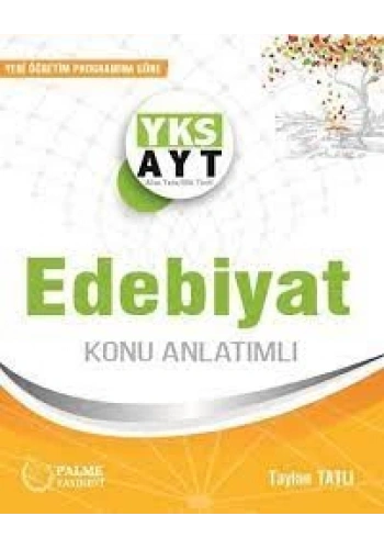 Palme YKS - AYT Edebiyat Konu Kitabı 2019