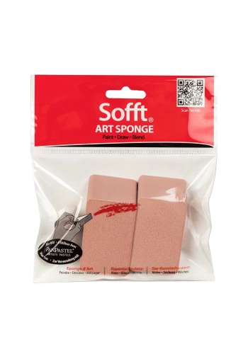 PanPastel Angle Slice Set Flat (Sünger Çubuk Açılı Dilim Düz) 2 Parça