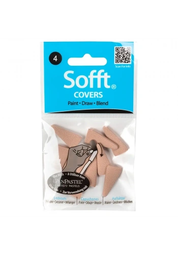 PanPastel Covers Point Set No:4 (Üçgen Spatül Resim Süngerleri) 10 Parça