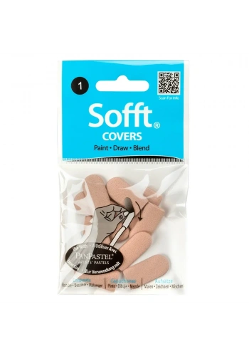 PanPastel Covers Round Set No:1 (Yuvarlak Spatül Resim Süngerleri) 10 Parça