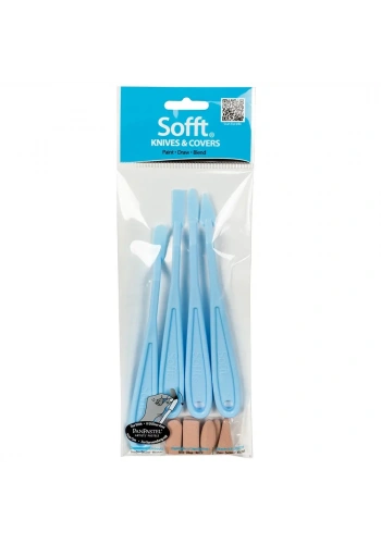 PanPastel Sofft Covers & Knives Mix Set (Spatül ve Süngerler) 12 Parça
