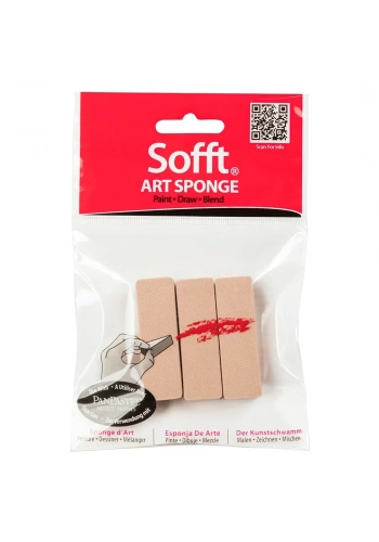 PanPastel Sponge Bar Flat Set (Sünger Çubuk Düz) 3 Parça