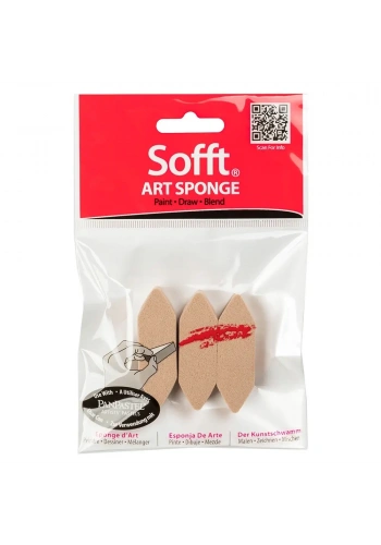 PanPastel Sponge Bar Point Set (Sünger Çubuk Altıgen) 3 Parça