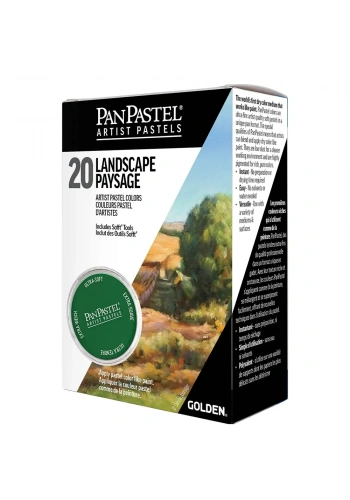 PanPastel Ultra Soft Pastel Boya Seti Landscape Set 20 Renk Manzara Tonları