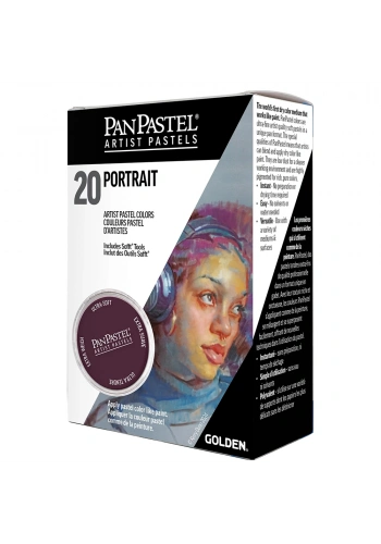 PanPastel Ultra Soft Pastel Boya Seti Portrait Set 20 Renk Portre Tonları