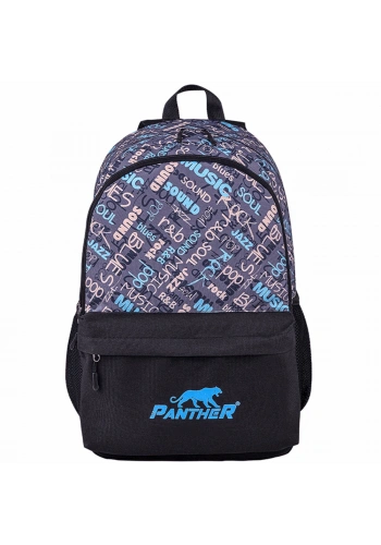 Panther Sırt Çantası Music Desenli Pt-3916