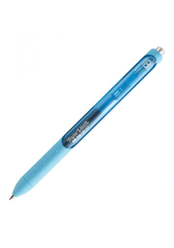 Paper Mate Jel Kalem inkjoy Gel Üstten Basmalı Açık Mavi