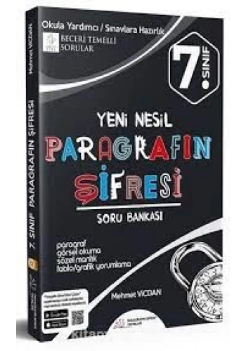 Paragrafın Şifresi 7. Sınıf Yeni Nesil Paragrafın Şifresi Soru Bankası