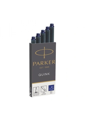 Parker Dolma Kalem Kartuşu Quink 5 Lİ Mavi 1950384