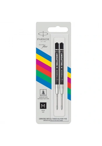 Parker Ekonomik Tükenmez Refill 2 Li Bls M Uç Siyah