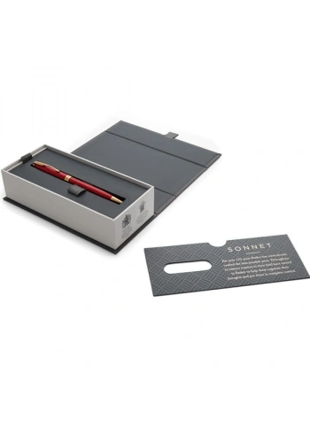 Parker Tükenmez Kalem Sonnet Lake Kırmızı GT