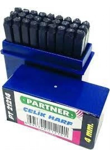 Partner PT21216 ÇELİK HARF 6 MM - PRT21216