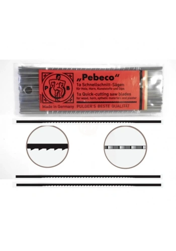 Pebeco Ahşap Kıl Testere No:10 (12 Adet)